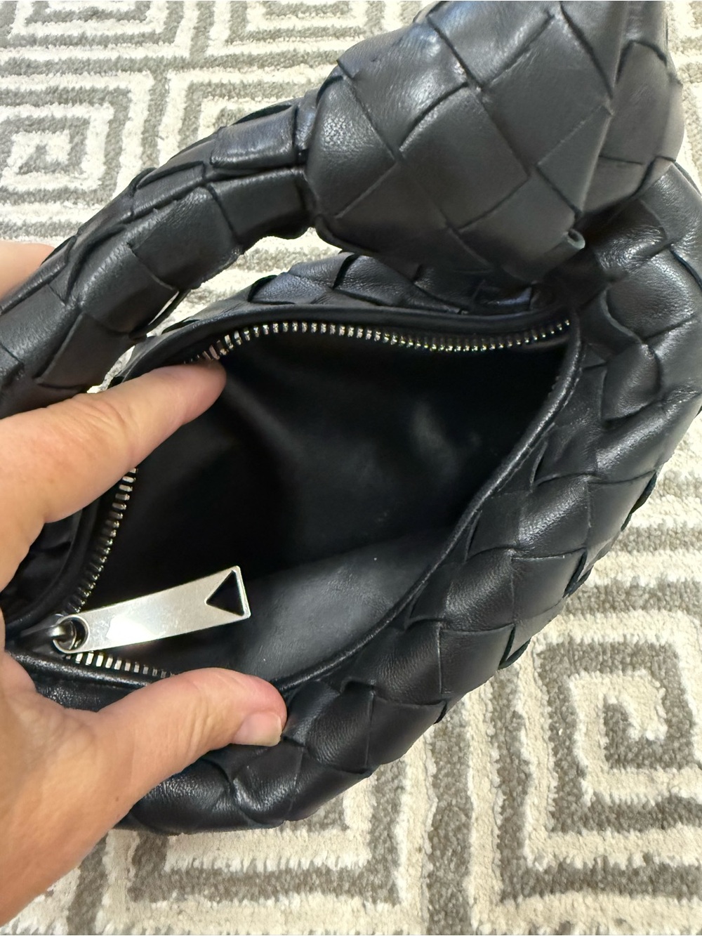 Bottega Veneta Mini Jodi - Black - Picture 2 of 5